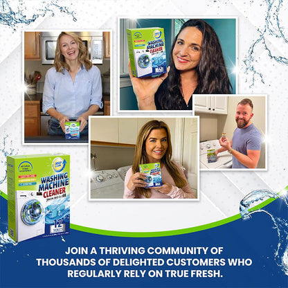 Limpador de tanque de máquina de lavar roupa transfronteiriço, folha efervescente para descontaminação e remoção de calcário, limpador efervescente automático.