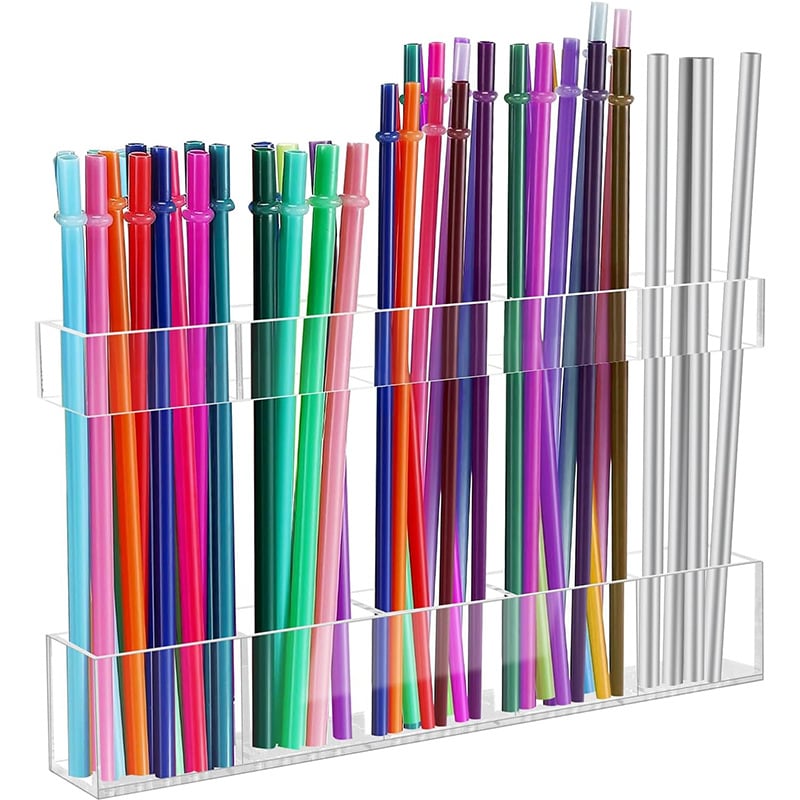 🔥Straw Holder for Cabinet Door-2025 Reusable Utensil Storage for Kitchen Cupboard